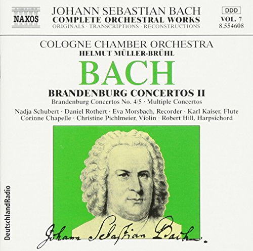 Bach (1685-1750) - Comp.concertos & Suites Vol.7: Muller-bruhl / Cologne.co - Import CD