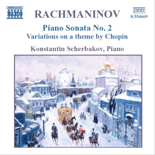 Rachmaninov, Sergei (1873-1943) - Variations On A Theme By Chopin, Etc: Scherbakov - Import CD