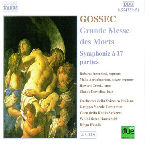Gossec (1734-1829) - Grande Messe Des Morts: Hauschild, Fasoli - Import 2 CD