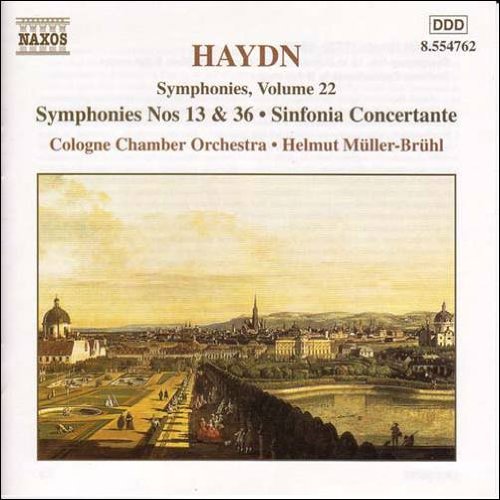 Haydn (1732-1809) - Sym.13, 36, Sinfonia Concertante: Muller-bruhl / Cologne.co, Etc - Import CD