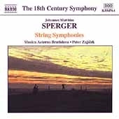 Peter Zajicek - The 18th Century Symphony - Sperger: String Symphonies - Import CD