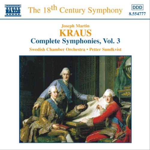 Kraus, Joseph Martin (1756-1792) - Symphonies Vol.3: Sundkvist / Swedish.co - Import CD