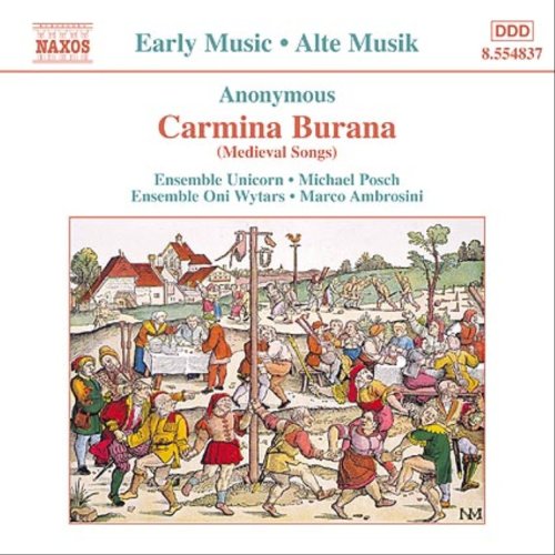 ENS UNICORN/ENSONI WYTARS - Carmina Burana: Ensemble Unicorn, Ensemble Oni Wytars - Import CD