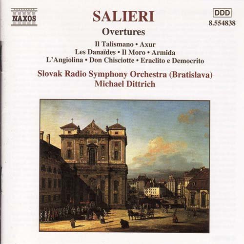 Salieri (1750-1825) - Overtures: Dittrich / Slovak.rso - Import CD