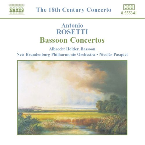 Rosetti, Antonio (1750-1792) - Bassoon Concertos: Holder(Fg)Pasquet / New Brandenburg Po - Import CD