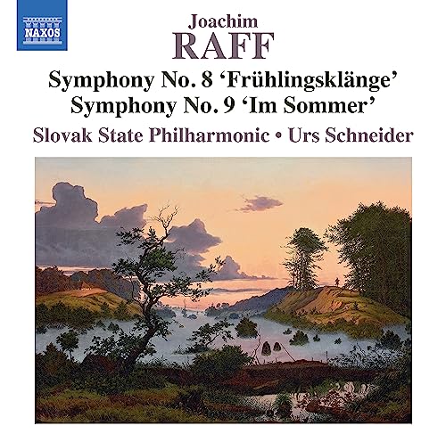 Raff, Joachim (1822-82) - Symphonies Nos.8, 9 : Urs Schneider / Kosice State Philharmonic - Import CD