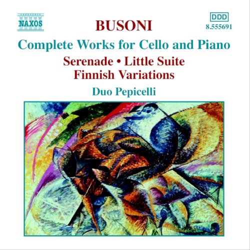 Busoni (1866-1924) - Comp.works For Cello & Piano: Duopepicelli - Import CD