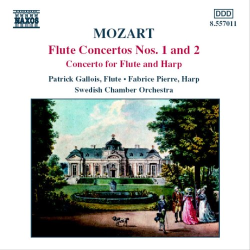 Mozart (1756-1791) - Comp.concertos With Flute: Gallois(Fl)andreasson / Swedish.co, F.pierre(Hp - Import CD