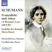 Sibylla Rubens - Schumann: Lied Edition Vol.5 - Frauenliebe und Leben Op.42, Gedichte der Konigin Maria Stuart Op.135, 7 Lieder Op.104 / Sibylla Rubens(S), Uta Hielscher(p) - Import CD