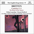 Philip Langridge - Britten: Canticle No.1-No.5, The Heart of the Matter - Import CD