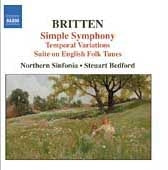 Steuart Bedford - Britten: Simple Symphony, Temporal Variations, Etc - Import CD