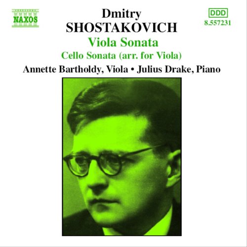 Shostakovich, Dmitri (1906-1975) - (Viola)cello Sonata, Viola Sonata: Bartholdy(Va), J.drake(P) - Import CD