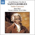 ZHOU, MALLON, TORONTO CAMERATA - Violin Cto 2/10/Op3-1:Saint-Georges - Import CD