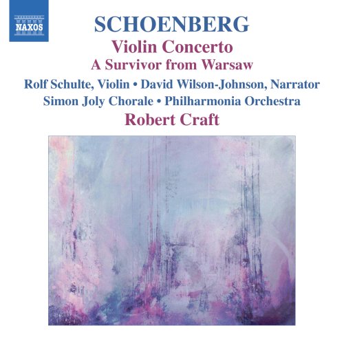 Schoenberg, Arnold (1874-1951) - "Violin Concerto, A Survivor From Warsaw: Schulte(Vn)R.craft / Po Fred Sherry Q" - Import CD