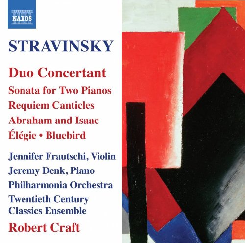 Stravinsky (1882-1971) - Requiem Canticles, Abraham and Isaac, Duo Concertant, etc : R.Craft / Philharmonia, J.Frautschi(Vn)Denk(P)etc - Import CD