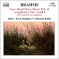 Silke-Thora Matthies, Silke Thora-Matthies & Christian Kohn (Piano Duo) - Brahms: (Piano Duo)Sym No.3 4 - Import CD