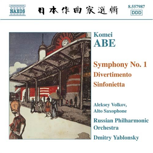 Abe, Komei (1911-2006) - Sym.1, Sinfonietta, Divertimento: Yablonsky / Russian Po - Import CD