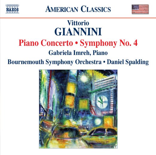 Giannini , Vittorio - Sym, 4, Piano Concerto: Spalding / Bournemouth So Imreh(P) - Import CD