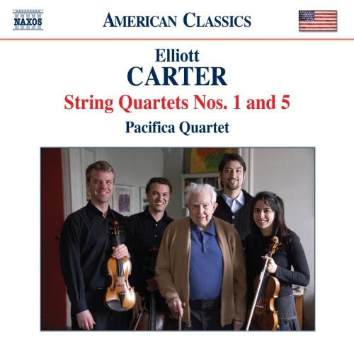 Carter, Elliott (1908-2012) - String Quartet, 1, 5, : Pacifica Q - Import CD