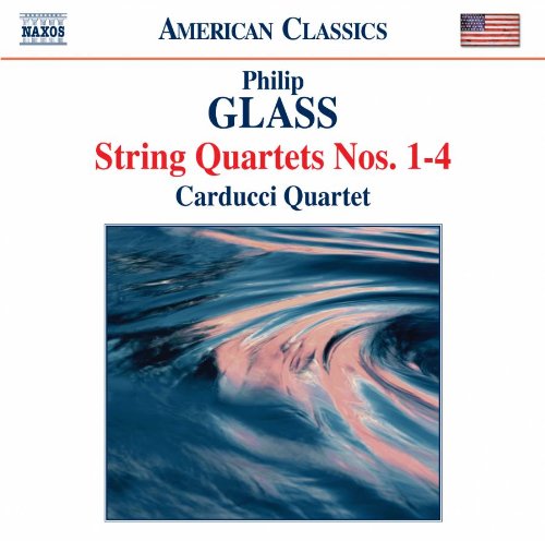 Glass, Philip (1937-) - String Quartets Nos, 1, 2, 3, 4, : Carducci String Quartet - Import CD