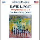 Hawthorne String Quartet - David L.Post: String Quartets No.2-No.4, Fantasia on a Virtual Choral - Import CD