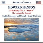 Gerard Schwarz - H.Hanson: Symphony No.1 "Nordic", Lament for Beowulf Op.25 - Import CD