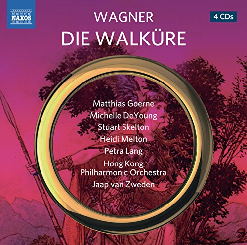 Wagner (1813-1883) - Die Walkure : Jaap van Zweden / Hong Kong Philharmonic, Goerne, P.Lang, Deyoung, Skelton, H.Melton, Struckmann, etc(2016 Stereo)(4CD) - Import 4 CD