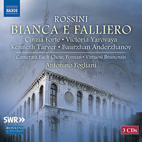 Rossini (1792-1868) - Bianca E Falliero: Fogliani / Virtuosi Brunensis C.forte Yarovaya Kubla Tarver - Import 3 CD