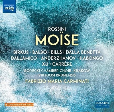 Fabrizio Maria Carminati, Virtuosi Brunensis, Alexei Volks, Francesco Melli - Rossini: Opera "Moses" (French Singing) [3-Disc Set] - Import 3 CD
