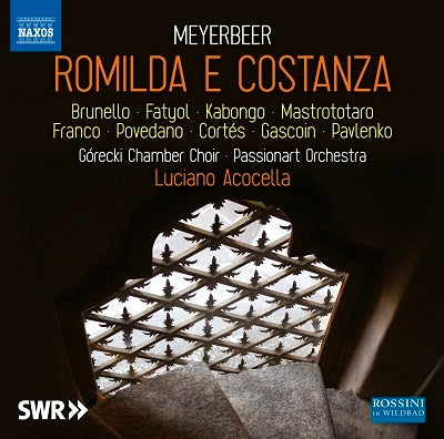 Luciano Acocella, Krakow Philharmonic Orchestra, Patrick Kabongo Mubenga, Solnga Van-Zu Liu - Meyerbeer (1791-1864) Romilda E Costanza : Acocella / Krakow Passionart Orchestra, C.Brunello, Fatyol, Kabongo, Etc (2019 Stereo)(3Cd) - Import 3 CD