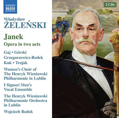 Voitech Rodek, Lublin Philharmonic Orchestra, Maugojata Gujegojevic-Rodek, Piatti String Quartet - Zelenski, Wladyslaw (1837-1921) Janek : Rodek / Lublin Philharmonic, Gaj, Gorski, Grzegorzewicz-Rodek, Etc (2021 Stereo)(2Cd) - Import 2 CD