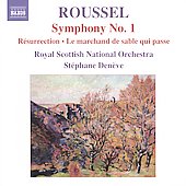 Stephane Deneve - A.Roussel: Symphony No.1 Op.7 "Le Poeme de la Foret", Resurrection Op.4, etc / Stephane Deneve, Royal Scottish National Orchestra - Import CD