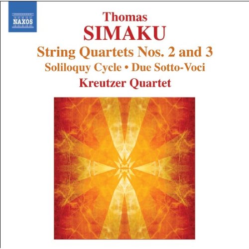 Simaku, Thomas (1958- ) - String Quartets Nos.2, 3, Soliloquy I -III : Kreutzer Quartet - Import CD