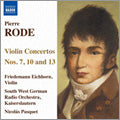 Eichhorn, Friedemann, Pasquet, Nicolas, Southwest German Radio Symphony Orchestra - P.Rode: Violin Concertos No.7 Op.9, No.10 Op.19, No.13 Op.Post / Friedemann Eichhorn, Nicolas Pasquet, South West German Radio Orchestra, Kaiserslautern - Import CD