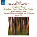 Antoni Wit - Szymanowski: Symphonies No.2 and 3 / Ryszard Minkiewicz(T), Antoni Wit(cond), Warsaw National Philharmonic Orchestra, Warsaw National Philharmonic Choir - Import CD