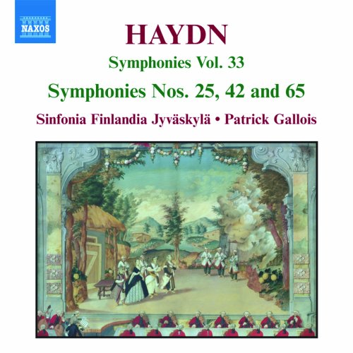 Haydn (1732-1809) - Symphonies Nos, 25, 42, 65 : Gallois / Sinfonia Finlandia - Import CD