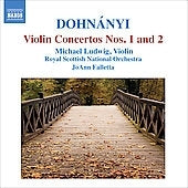 Ludwig, Michael - Dohnanyi: Violin Concertos No.1 & 2 / Michael Ludwig(vn), JoAnn Falletta(cond), Royal Scottish National Orchestra - Import CD