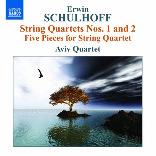Schulhoff, Erwin (1894-1942) - String Quartets Nos, 1, 2, 5 Pieces : Aviv Quartet - Import CD