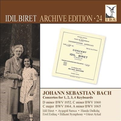 Idil Biret, Sarica, Dalkilic, Erdinc(P)Aykal / Bilkent Symphony Orchestra Bach, Johann Sebastian (1685-1750) - Concertos for Keyboards - Import CD