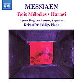 Hetna Regitze Bruun - Messiaen: Trios Melodies, Harawi / Hetna Regitze Bruun, Kristoffer Nyholm Hyldig - Import CD