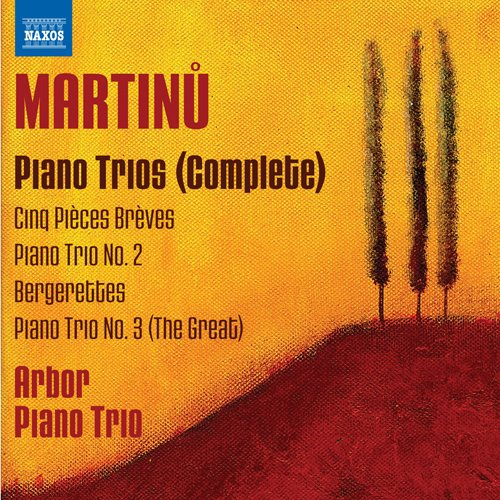 Martinu (1890-1959) - Piano Trios Nos.1, 2, 3, Bergerettes : Arbor Piano Trio - Import CD