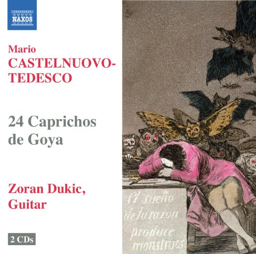 Castelnuovo-Tedesco (1895-1968) - 24 Caprichos de Goya : Dukic (2CD) - Import 2 CD