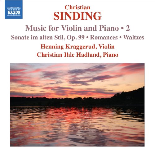 Sinding, Christian (1856-1941) - Music for Violin & Piano Vol.2 : Kraggerud, Hadland - Import CD