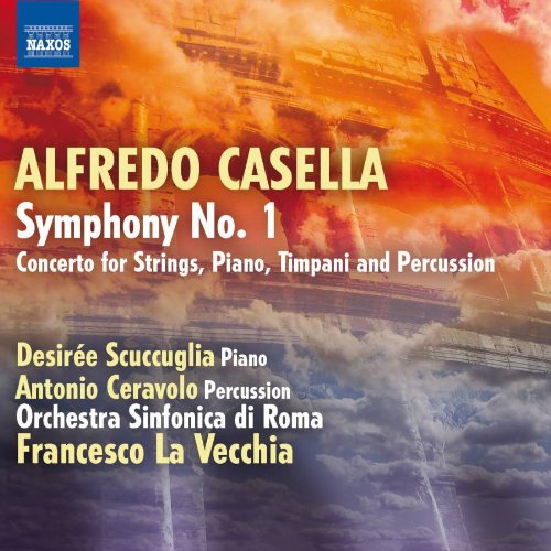 Casella (1883-1947) - Symphony No, 1, Concerto for Piano & Percussion : La Vecchia / Rome Symphony Orchestra, Scuccuglia(P)Ceravolo(Perc) - Import CD