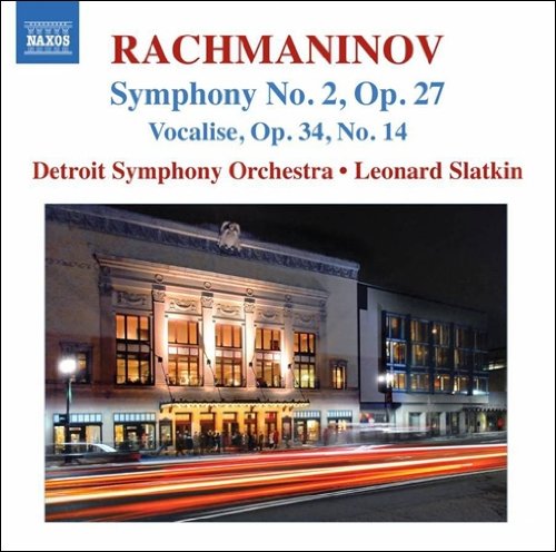 Rachmaninov, Sergei (1873-1943) - Symphony No, 2, Vocalise : L.Slatkin / Detroit Symphony Orchestra - Import CD