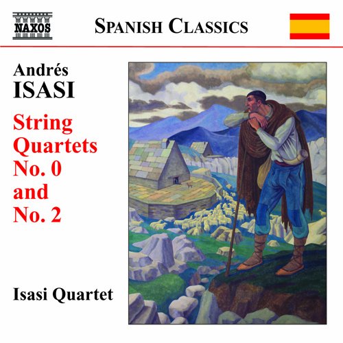 Isasi, Andres (1890-1940) - String Quartets Nos.0, 2 : Isasi Quartet - Import CD