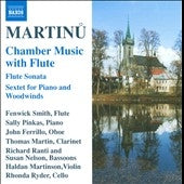 Suzanne Nelson, Haldan Martinson, Sally Pinkas, Fenwick Smith, Thomas Martin, Richard Ranti, Suzanne Nelson [Bassoon], Rhonda Rider - Martinu: Chamber Music with Flute - Import CD