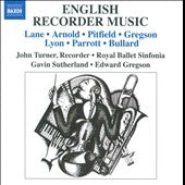 John Turner (Recorder), Peter Lawson, Richard Worry. - English Recorder Music - Import CD