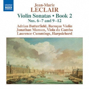 Adrian Butterfield - Jean-Marie Leclair: Violin Sonatas Book 2 Nos. 6-7 and 9-12 - Import CD