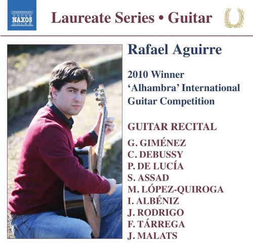 Raphael Agostino Minyarro - Rafael Aguirre : Guitar Recital -2010 Winner Alhanbra International Guitar Competition - Import CD